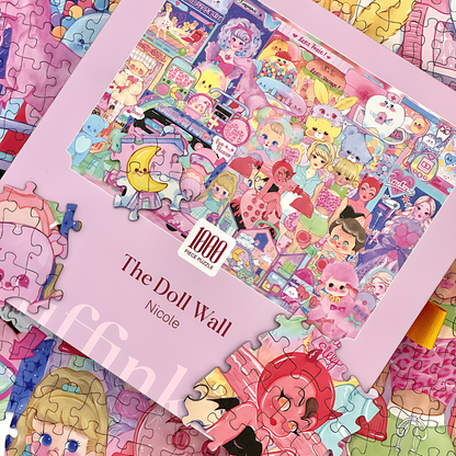 The Doll Wall | Puffinkids | 1000 Piece Puzzle | Jigsaw Puzzle