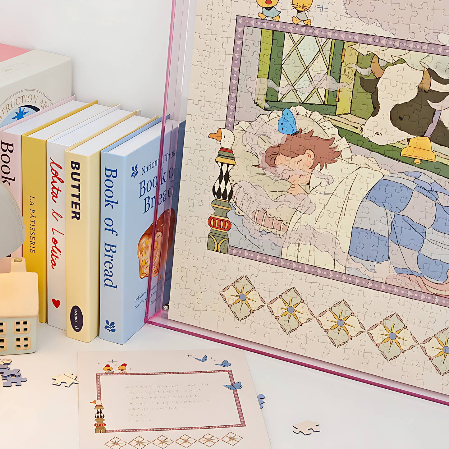 The Night She First Dreamed | Seren Art | 528 Piece Puzzle | Jigsaw Puzzle