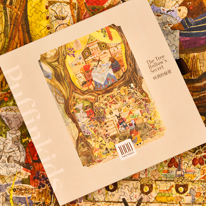 The Secret of the Tree | Puffinkids | 1000 Piece Puzzle | Jigsaw Puzzle