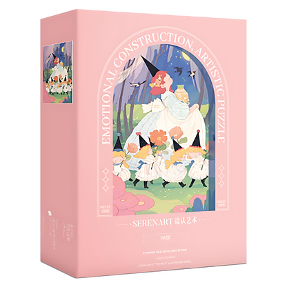 VASE | Seren Art | 1000 Piece Puzzle | Jigsaw Puzzle