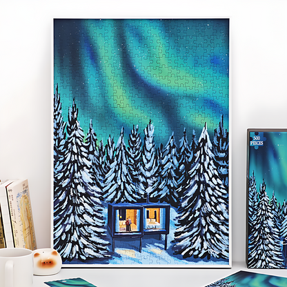 Winter | Seren Art | 500 Piece Puzzle | Jigsaw Puzzle