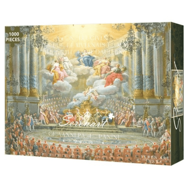 A Concert Given by the duc de Nivernais to mark the Birth of the Dauphin | Seren Art | 1000 Piece Puzzle | Jigsaw Puzzle - Mystery Matrix
