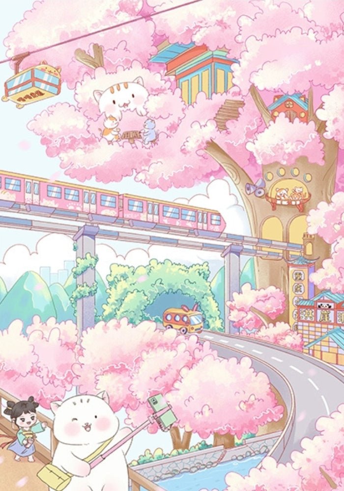 A Date In Chongqing | Gill & Lill | 1000 Piece Puzzle | Jigsaw Puzzle - Mystery Matrix