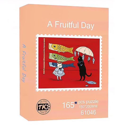 A Fruitful Day | TKX | 165 Piece Mini Puzzle | Jigsaw Puzzle - Mystery Matrix