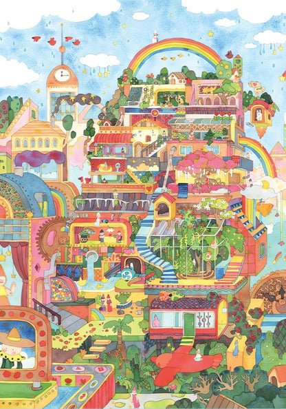 Above Clouds | Botop | 1000 Piece Puzzle | Jigsaw Puzzle - Mystery Matrix