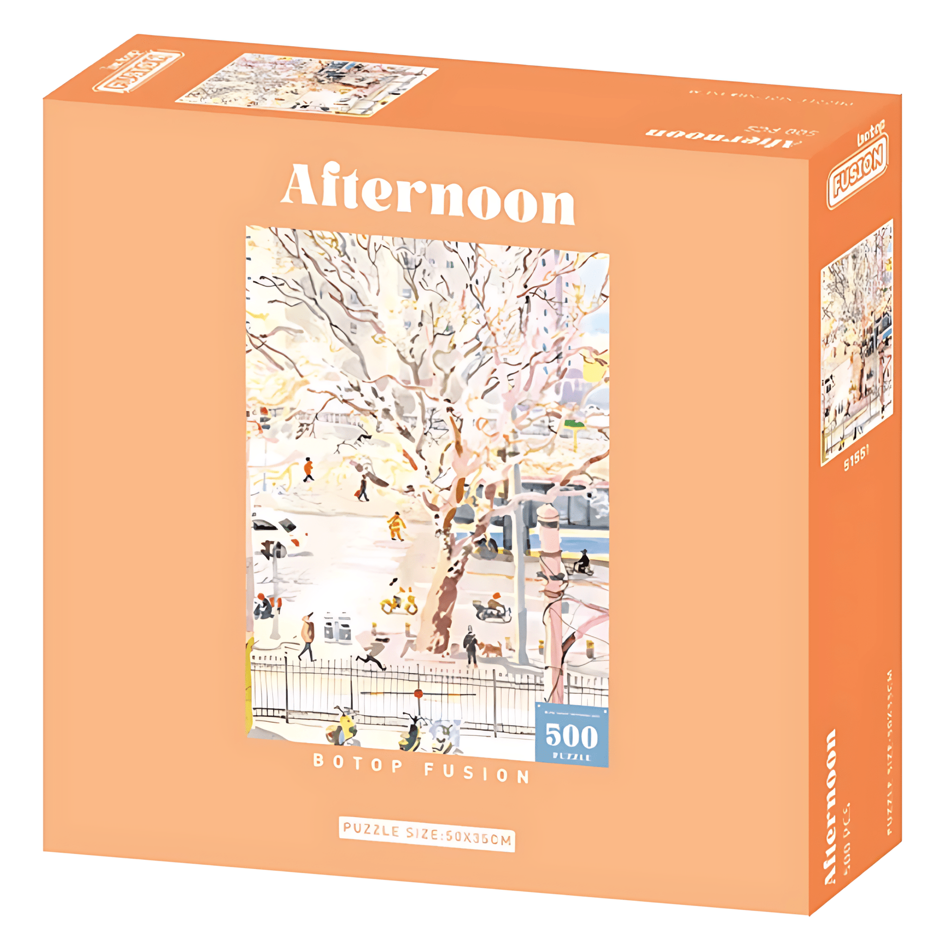 Afternoon | Botop Fusion | 500 Piece Puzzle | Jigsaw Puzzle - Mystery Matrix