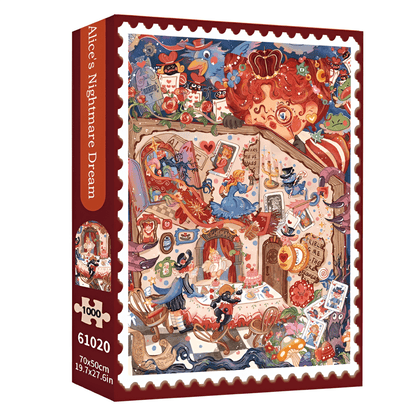 Alice's Nightmare Dream | TKX | 1000 Piece Puzzle | Jigsaw Puzzle - Mystery Matrix