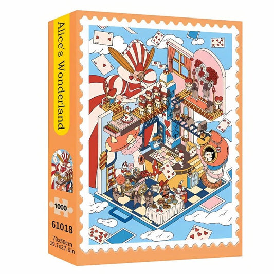 Alice's Wonderland | TKX | 1000 Piece Puzzle | Jigsaw Puzzle - Mystery Matrix