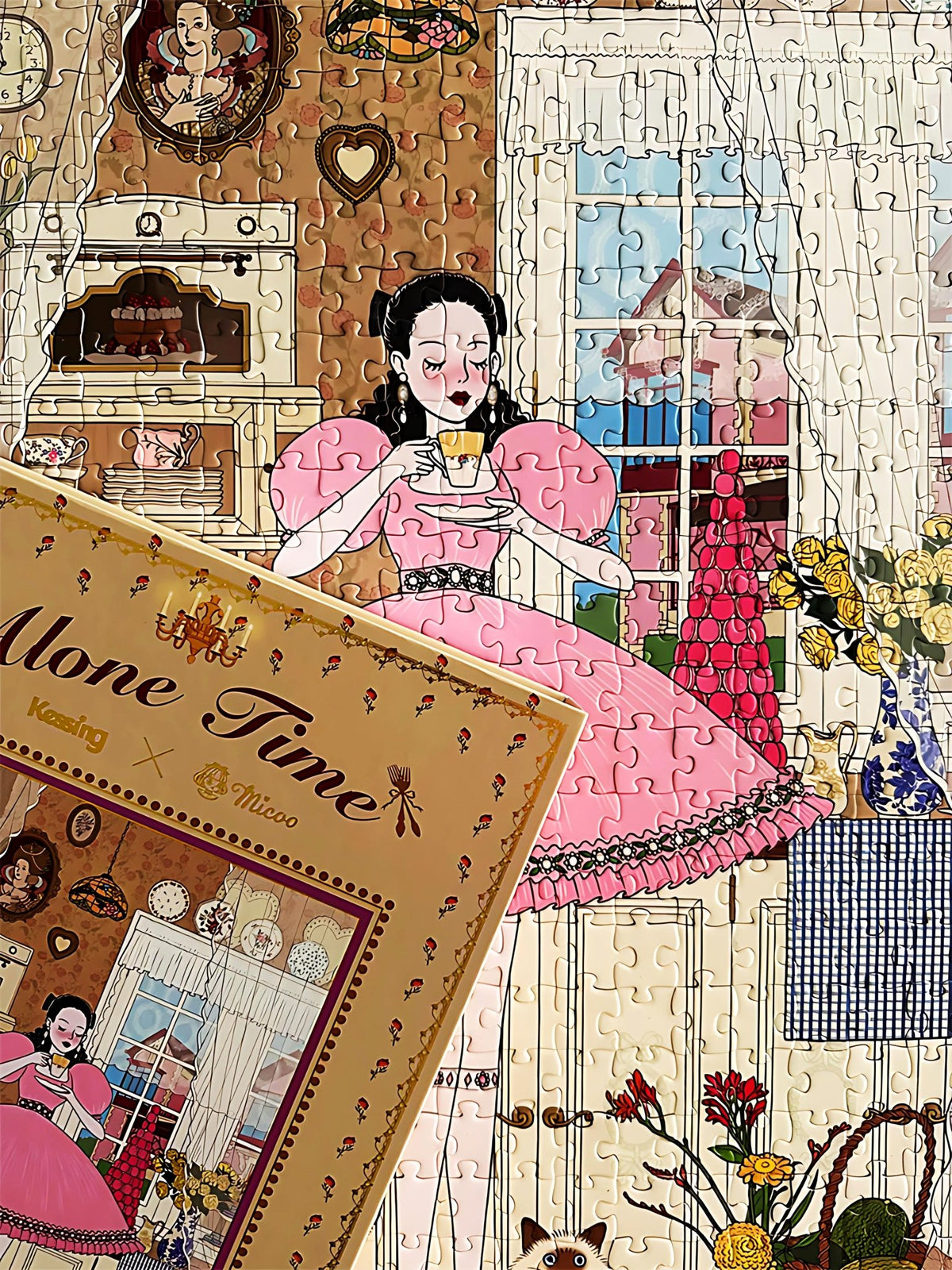 Alone Time | Kessing | 500 Piece Puzzle | Jigsaw Puzzle - Mystery Matrix