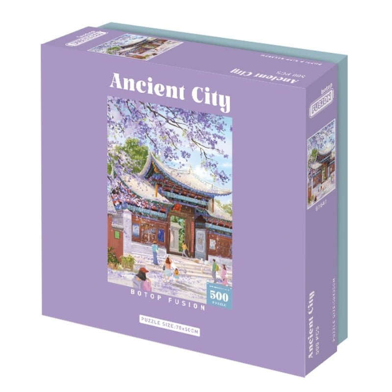 Ancient City | Botop | 500 Piece Puzzle | Jigsaw Puzzle - Mystery Matrix