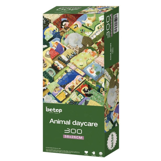 Animal Daycare | Botop | 300 Piece Puzzle | Jigsaw Puzzle - Mystery Matrix