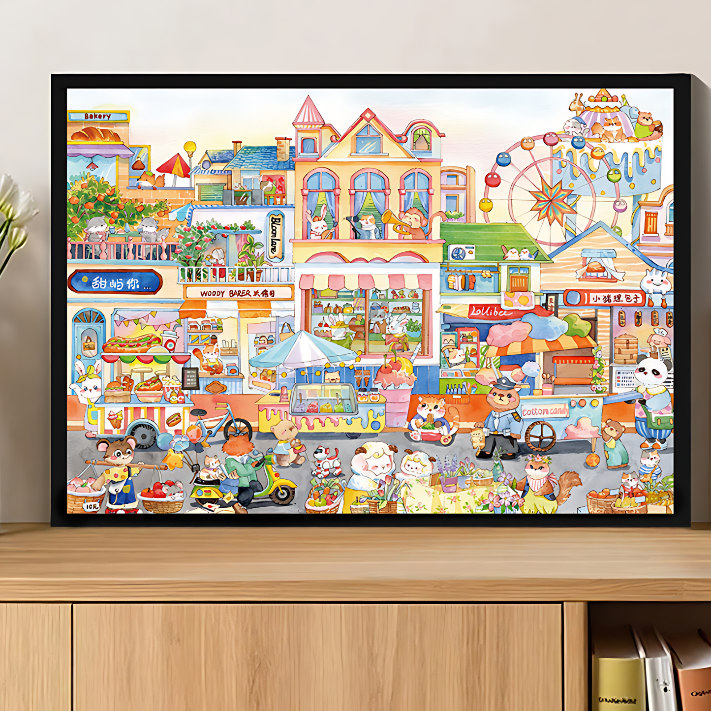 Animal Street | Botop Fusion | 500 Piece Puzzle | Jigsaw Puzzle - Mystery Matrix