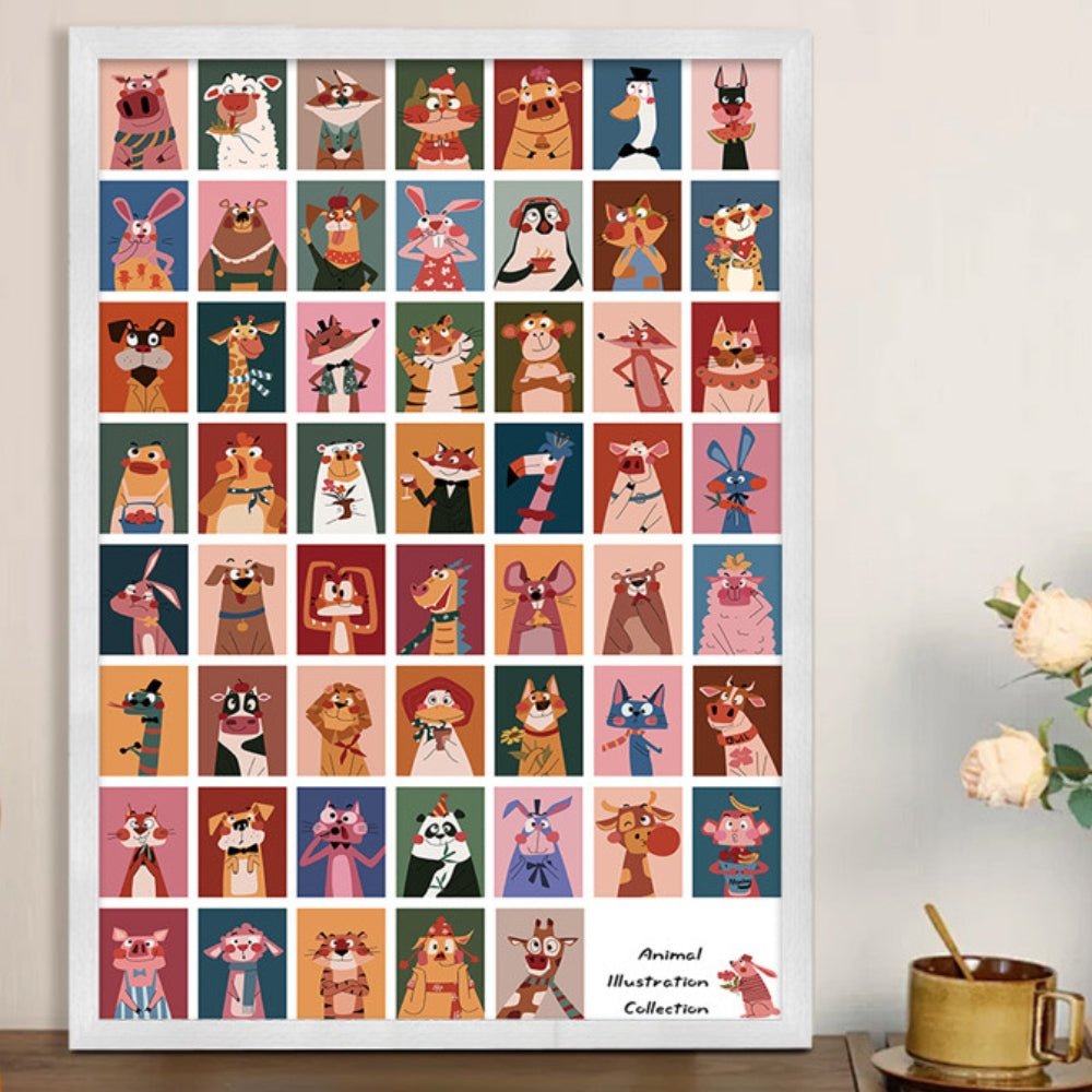 Animals | Botop | 1000 Piece Puzzle | Jigsaw Puzzle - Mystery Matrix