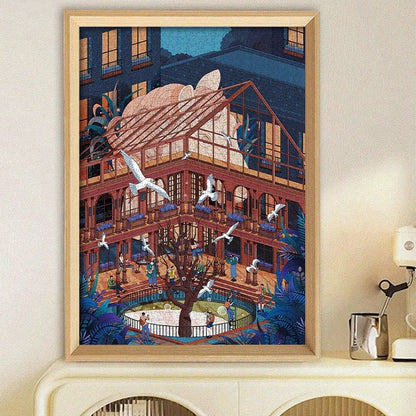 Architecture | Botop | 1000 Piece Puzzle | Jigsaw Puzzle | Architectural Puzzle - Mystery Matrix