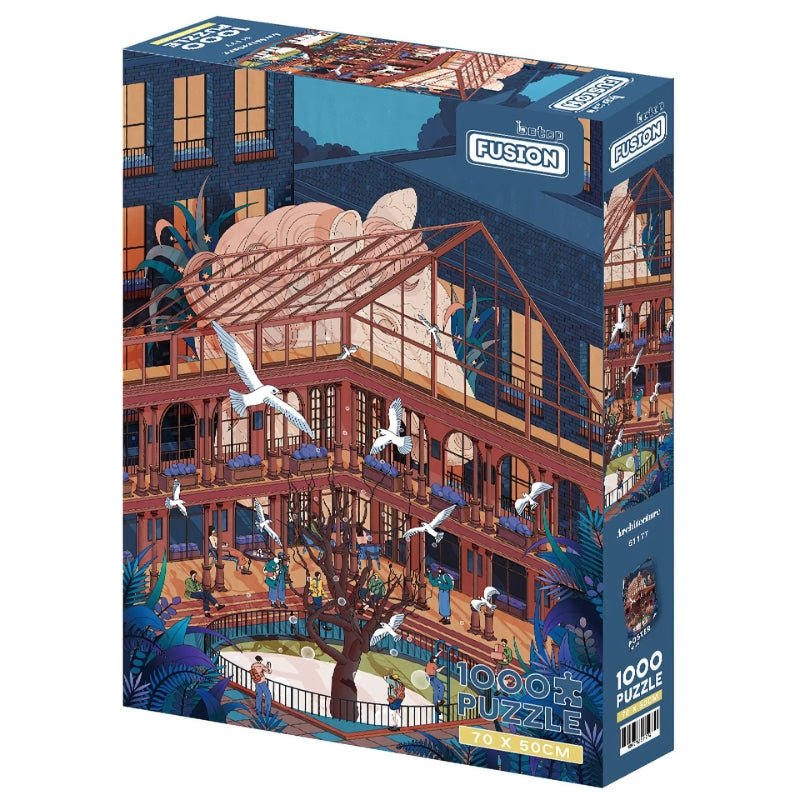 Architecture | Botop | 1000 Piece Puzzle | Jigsaw Puzzle | Architectural Puzzle - Mystery Matrix