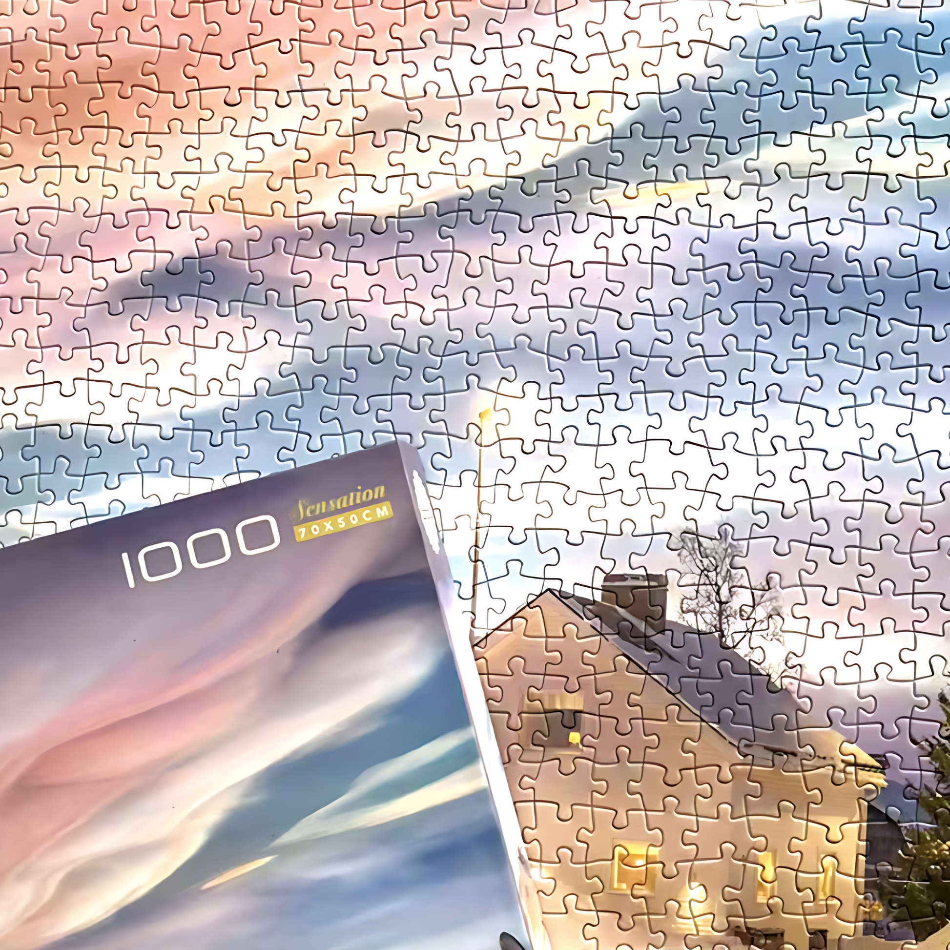 Aurora | Botop Blackcard | 1000 Piece Puzzle | Jigsaw Puzzle - Mystery Matrix