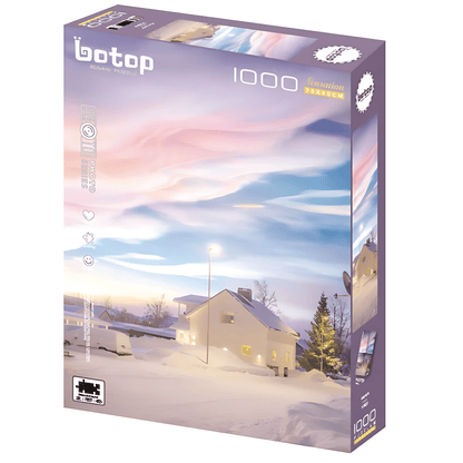 Aurora | Botop Blackcard | 1000 Piece Puzzle | Jigsaw Puzzle - Mystery Matrix