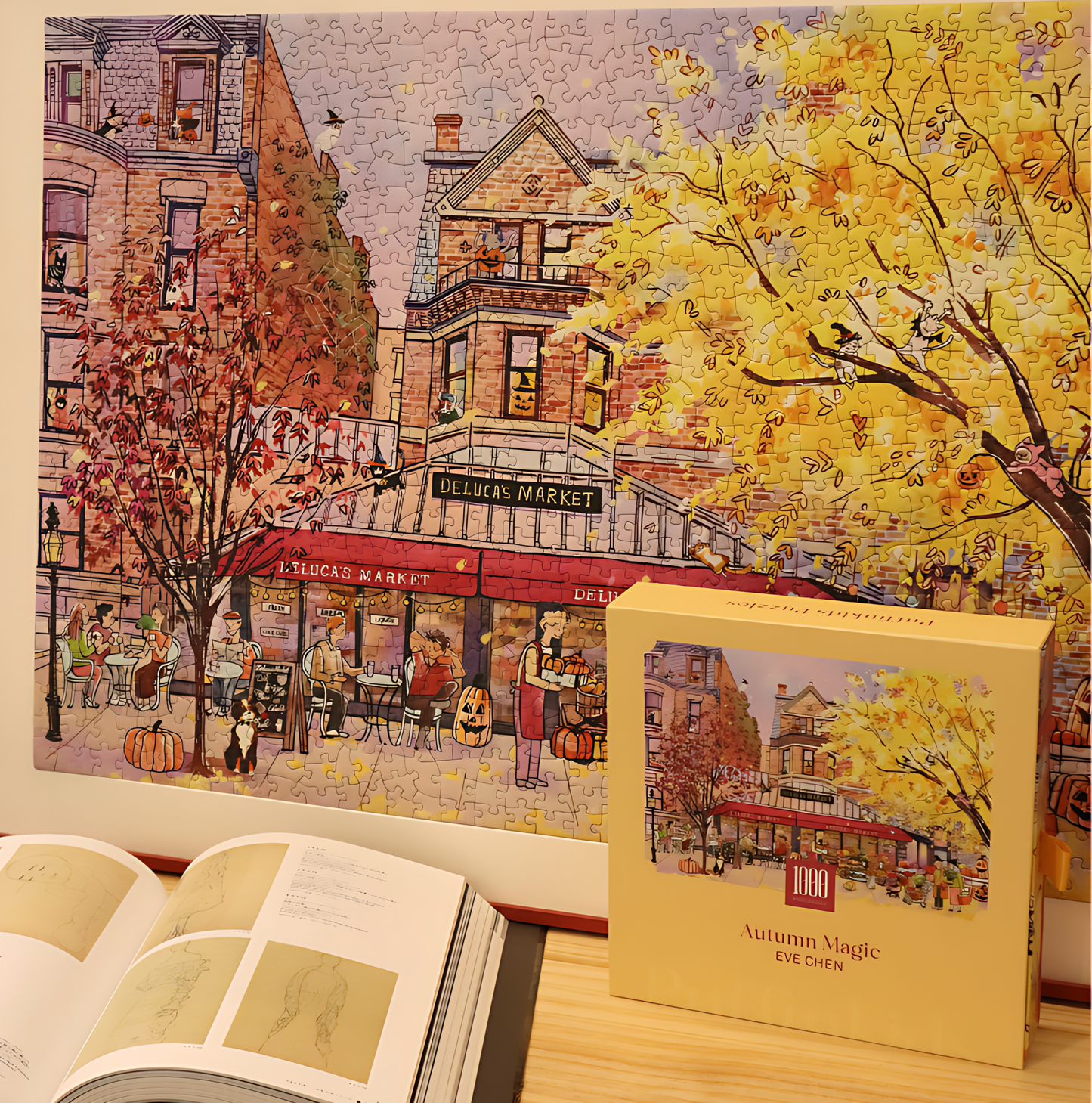 Autumn Magic | Puffinkids | 1000 Piece Puzzle | Jigsaw Puzzle - Mystery Matrix