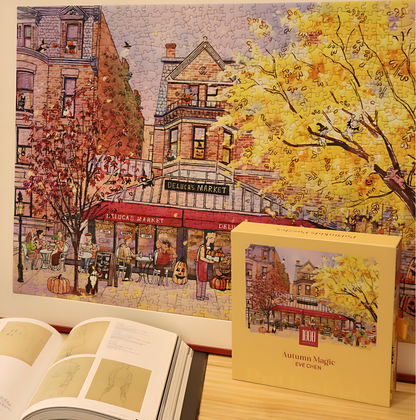 Autumn Magic | Puffinkids | 1000 Piece Puzzle | Jigsaw Puzzle - Mystery Matrix