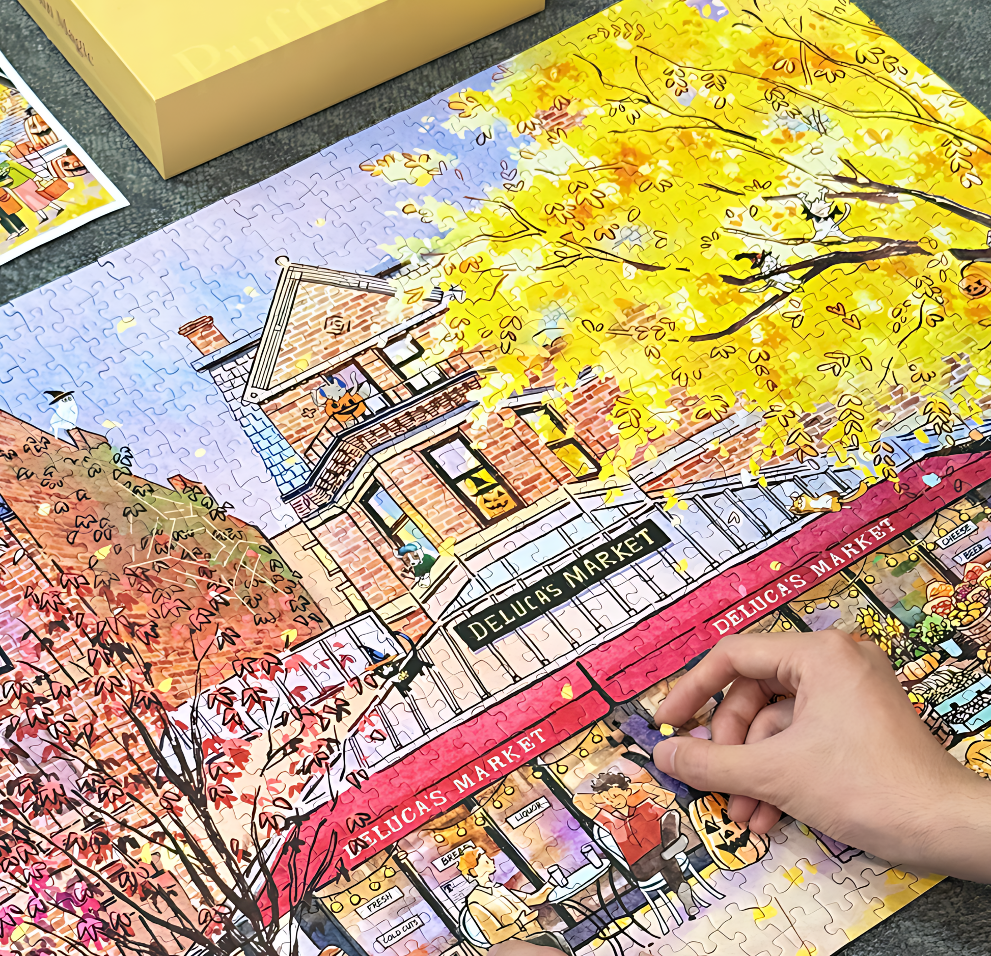 Autumn Magic | Puffinkids | 1000 Piece Puzzle | Jigsaw Puzzle - Mystery Matrix