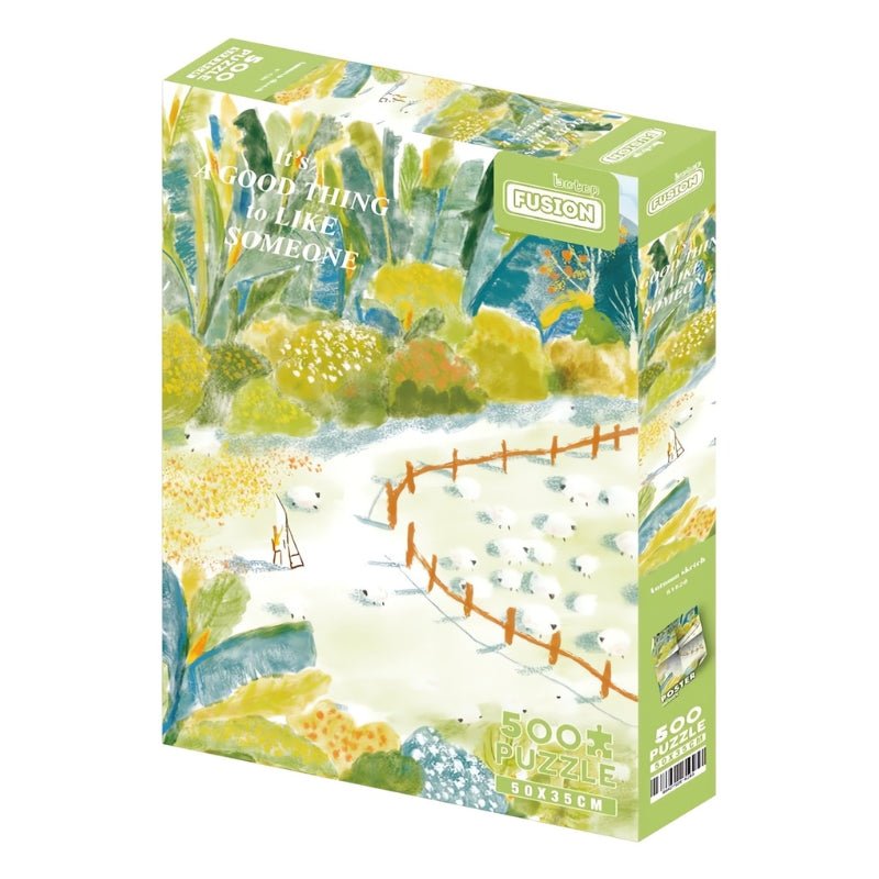Autumn Sketch | Botop | 500 Piece Puzzle | Jigsaw Puzzle - Mystery Matrix