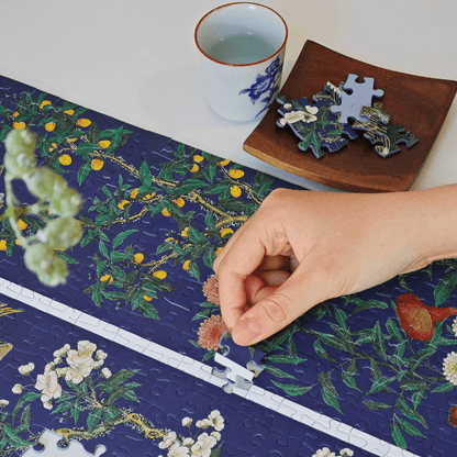 Azure Screens | Seren Art | 858 Piece Puzzle | Jigsaw Puzzle - Mystery Matrix