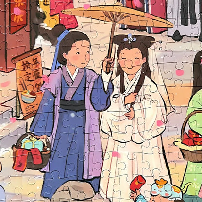 Bai Suzhen | Botop | 1000 Piece Puzzle | Jigsaw Puzzle - Mystery Matrix