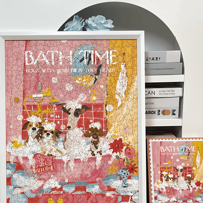 Bath Time | TKX | 500 Piece Puzzle | Jigsaw Puzzle - Mystery Matrix