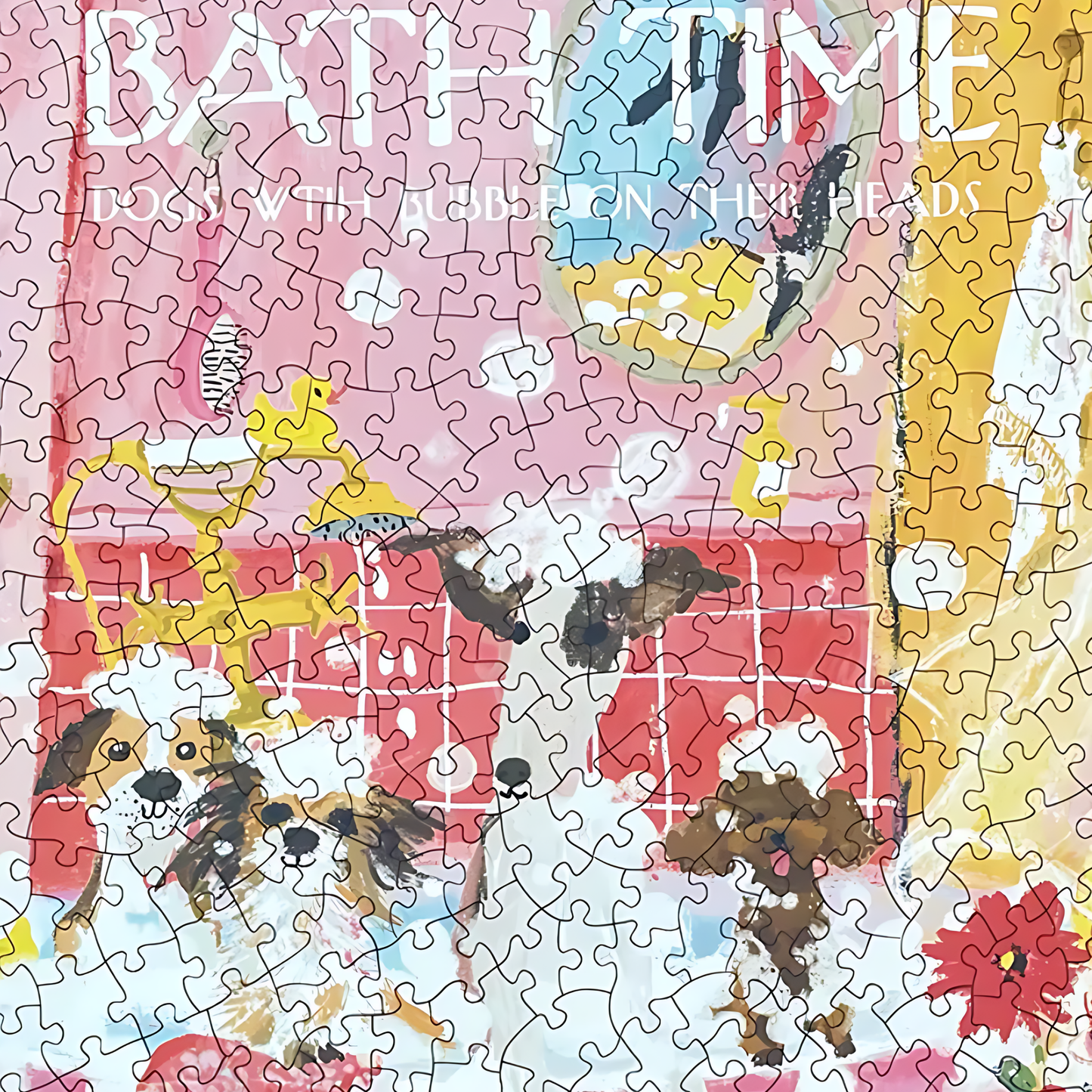 Bath Time | TKX | 500 Piece Puzzle | Jigsaw Puzzle - Mystery Matrix
