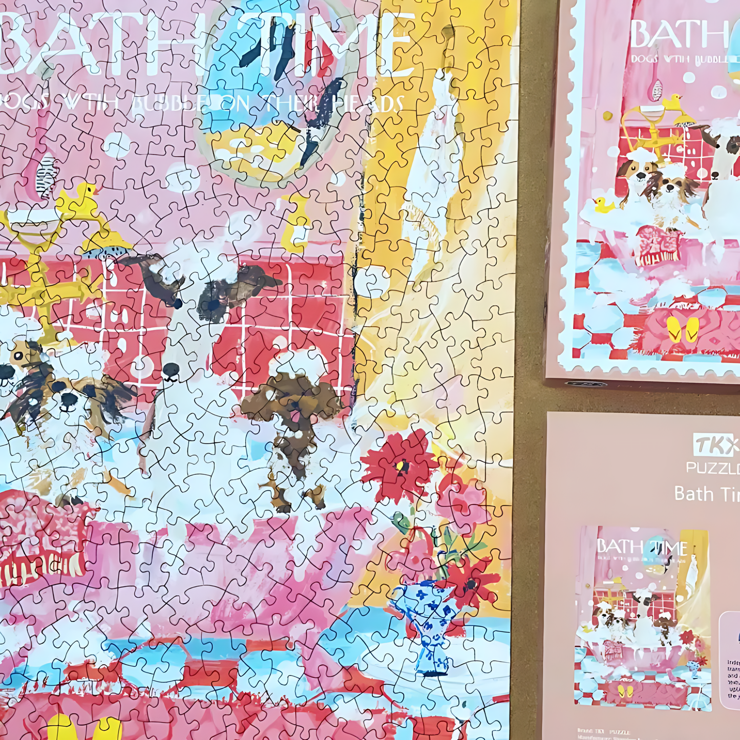 Bath Time | TKX | 500 Piece Puzzle | Jigsaw Puzzle - Mystery Matrix