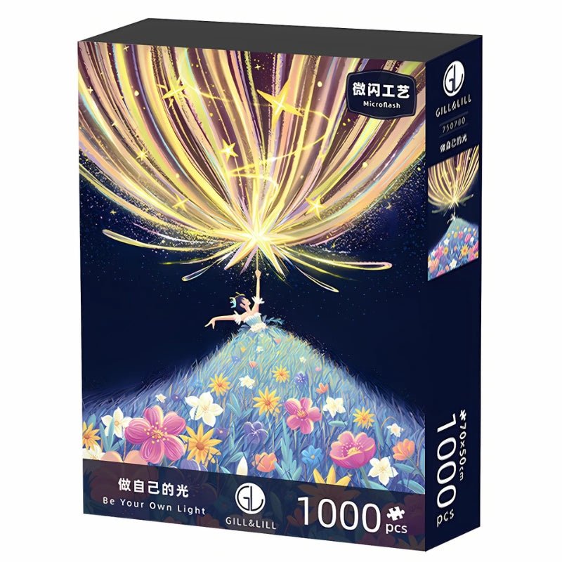 Be Your Own Light | Gill & Lill | 1000 Piece Puzzle | Jigsaw Puzzle - Mystery Matrix