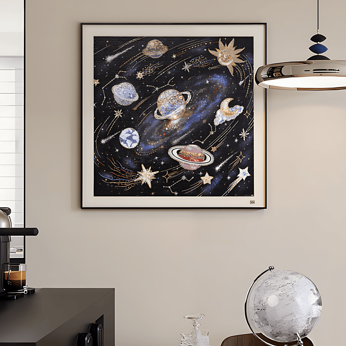 Beaded Embroidery: Starry Universe | TOI | 1024 Piece Puzzle | Jigsaw Puzzle - Mystery Matrix