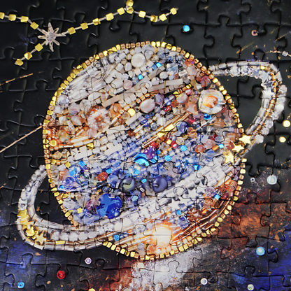 Beaded Embroidery: Starry Universe | TOI | 1024 Piece Puzzle | Jigsaw Puzzle - Mystery Matrix
