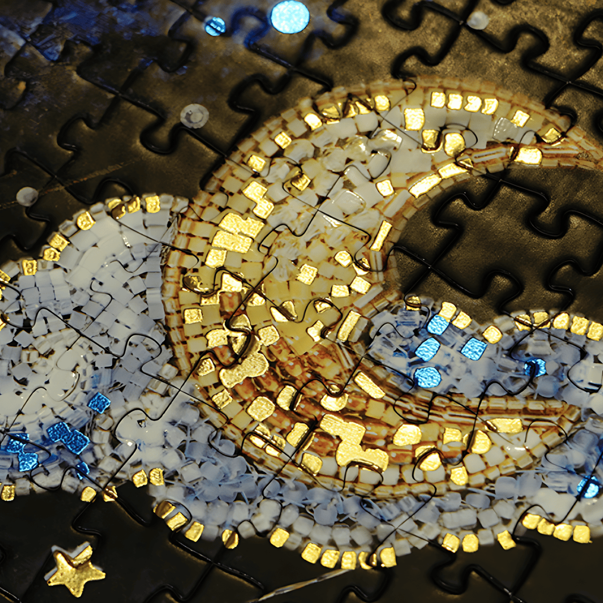 Beaded Embroidery: Starry Universe | TOI | 1024 Piece Puzzle | Jigsaw Puzzle - Mystery Matrix