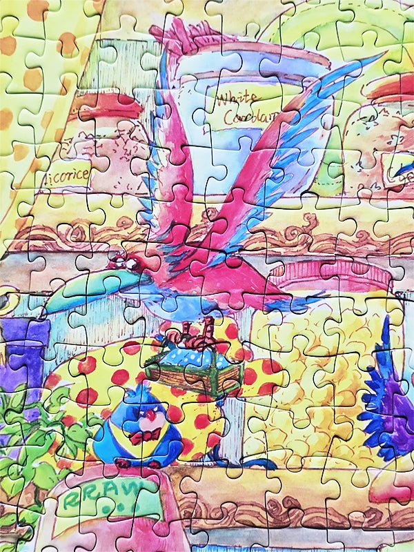 Birds and Cheese | Kessing | 1000 Piece Puzzle | Jigsaw Puzzle - Mystery Matrix