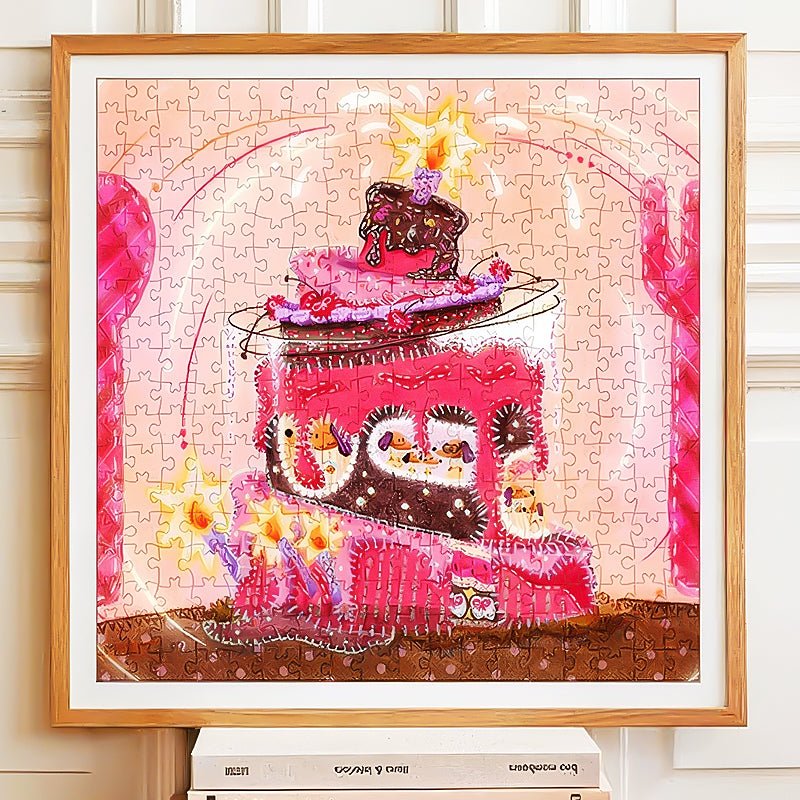 Birthday Cake | TKX | 324 Piece Puzzle | Jigsaw Puzzle - Mystery Matrix
