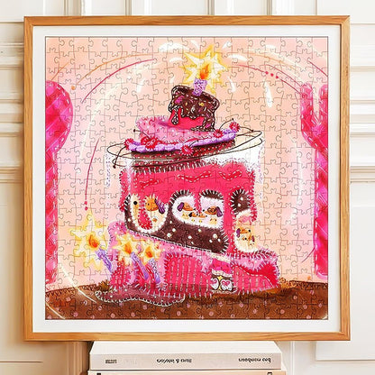 Birthday Cake | TKX | 324 Piece Puzzle | Jigsaw Puzzle - Mystery Matrix