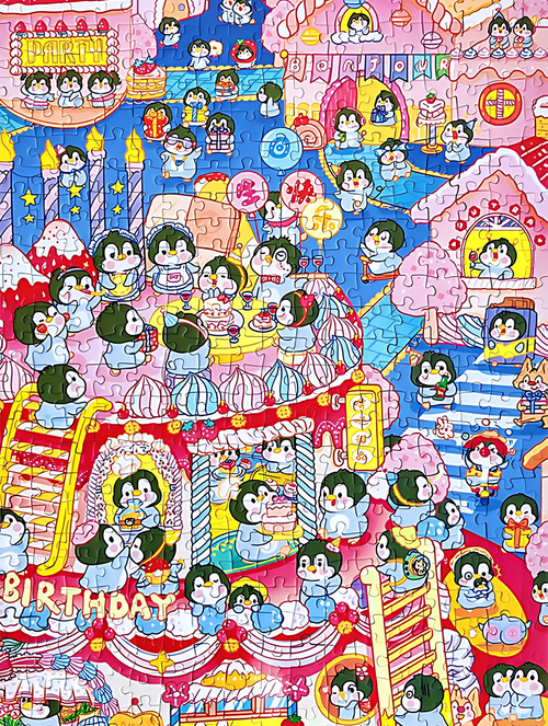 Birthday Party | Kessing | 500 Piece Puzzle | Jigsaw Puzzle - Mystery Matrix
