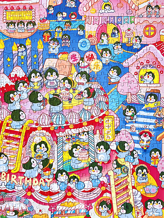 Birthday Party | Kessing | 500 Piece Puzzle | Jigsaw Puzzle - Mystery Matrix