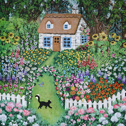Blooming Garden | WEVE | 500 Piece Puzzle | Jigsaw Puzzle - Mystery Matrix