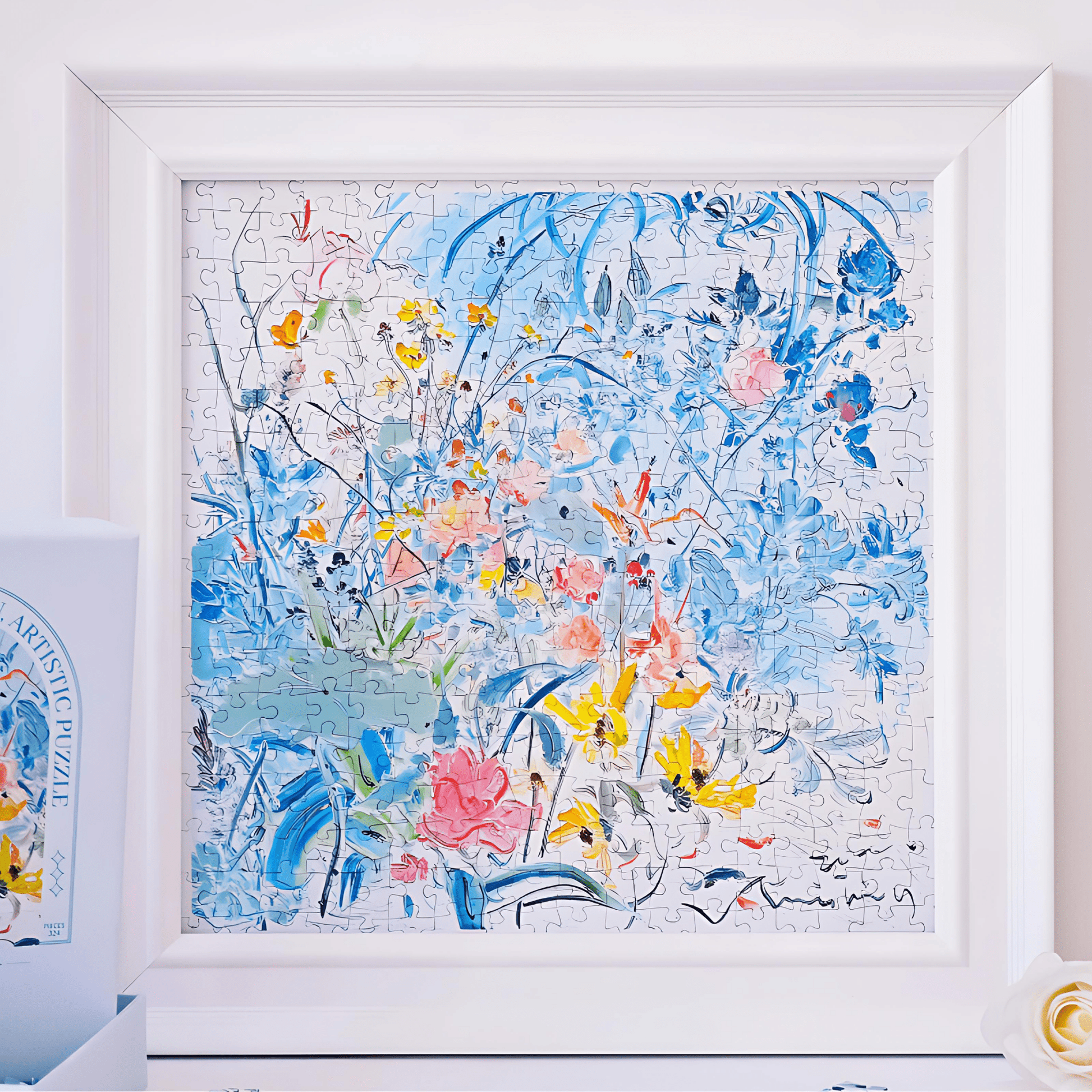 Blue Dreams | Seren Art | 324 Piece Puzzle | Jigsaw Puzzle - Mystery Matrix