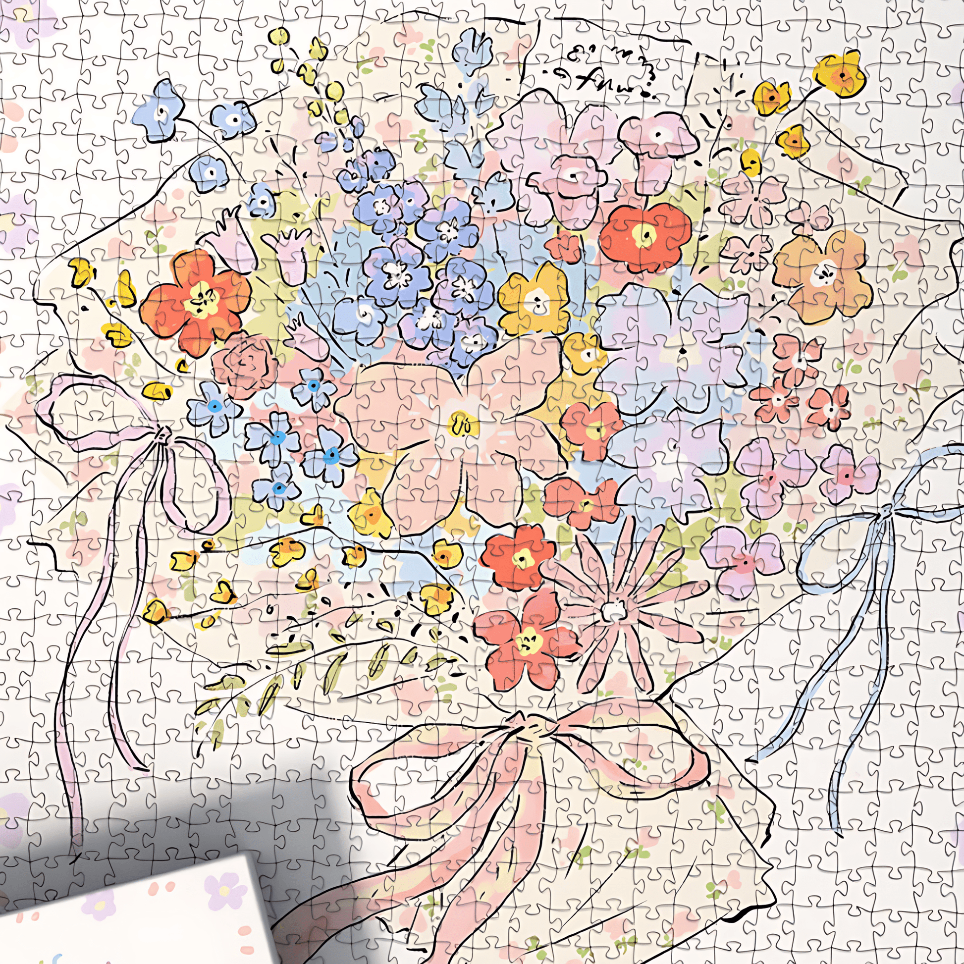 Bouquet | Botop Fusion | 1000 Piece Puzzle | Jigsaw Puzzle - Mystery Matrix