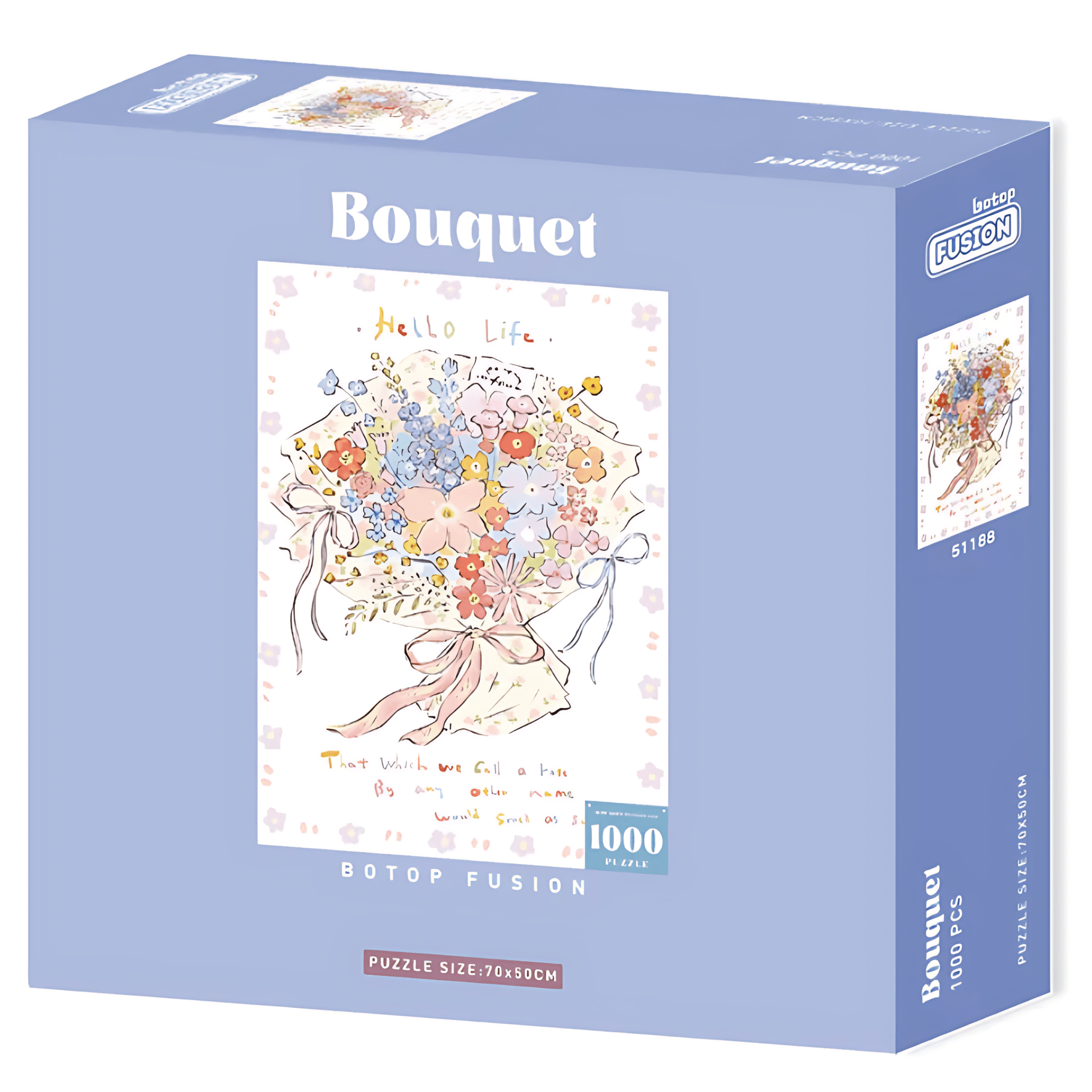 Bouquet | Botop Fusion | 1000 Piece Puzzle | Jigsaw Puzzle - Mystery Matrix