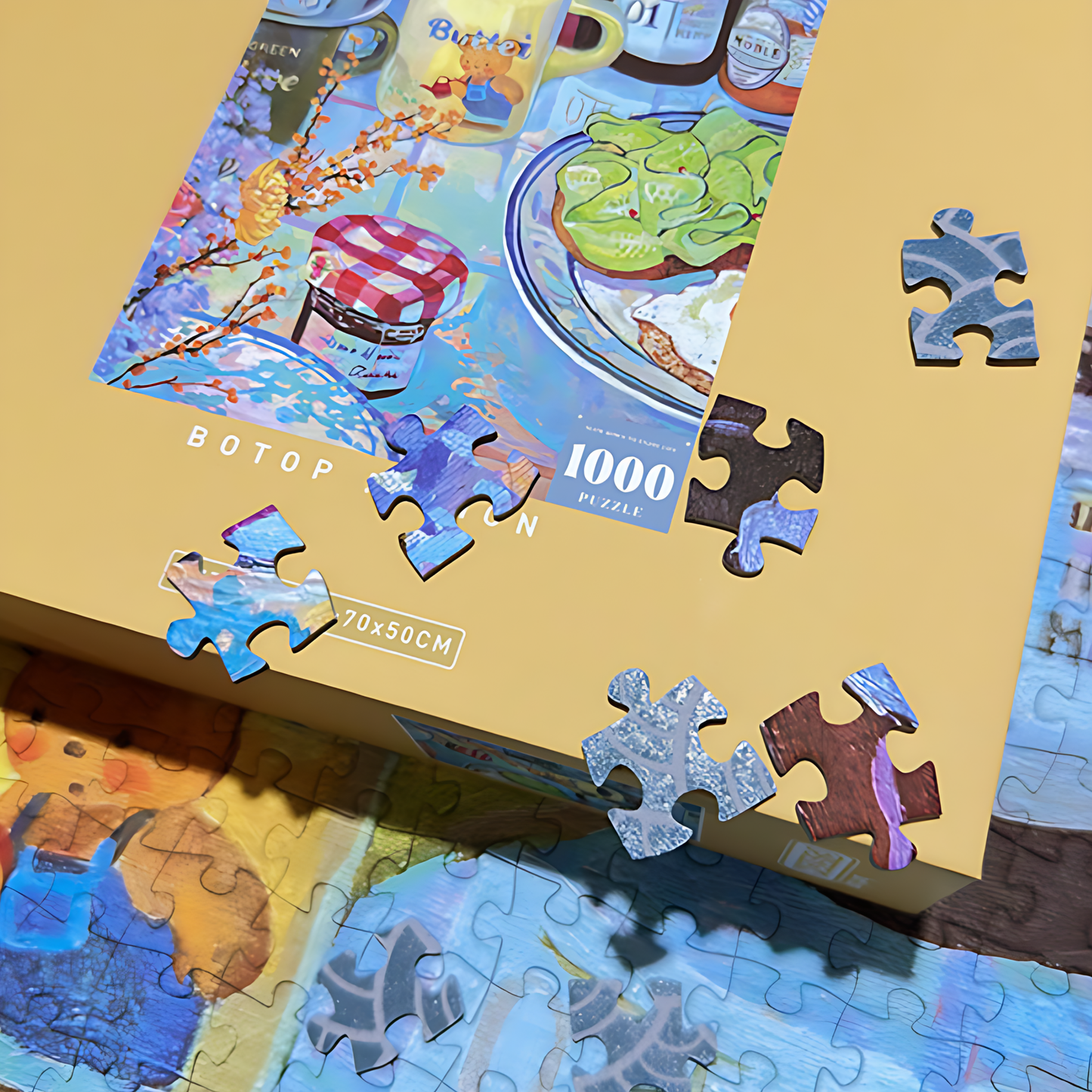 Breakfast | Botop Fusion | 1000 Piece Puzzle | Jigsaw Puzzle - Mystery Matrix