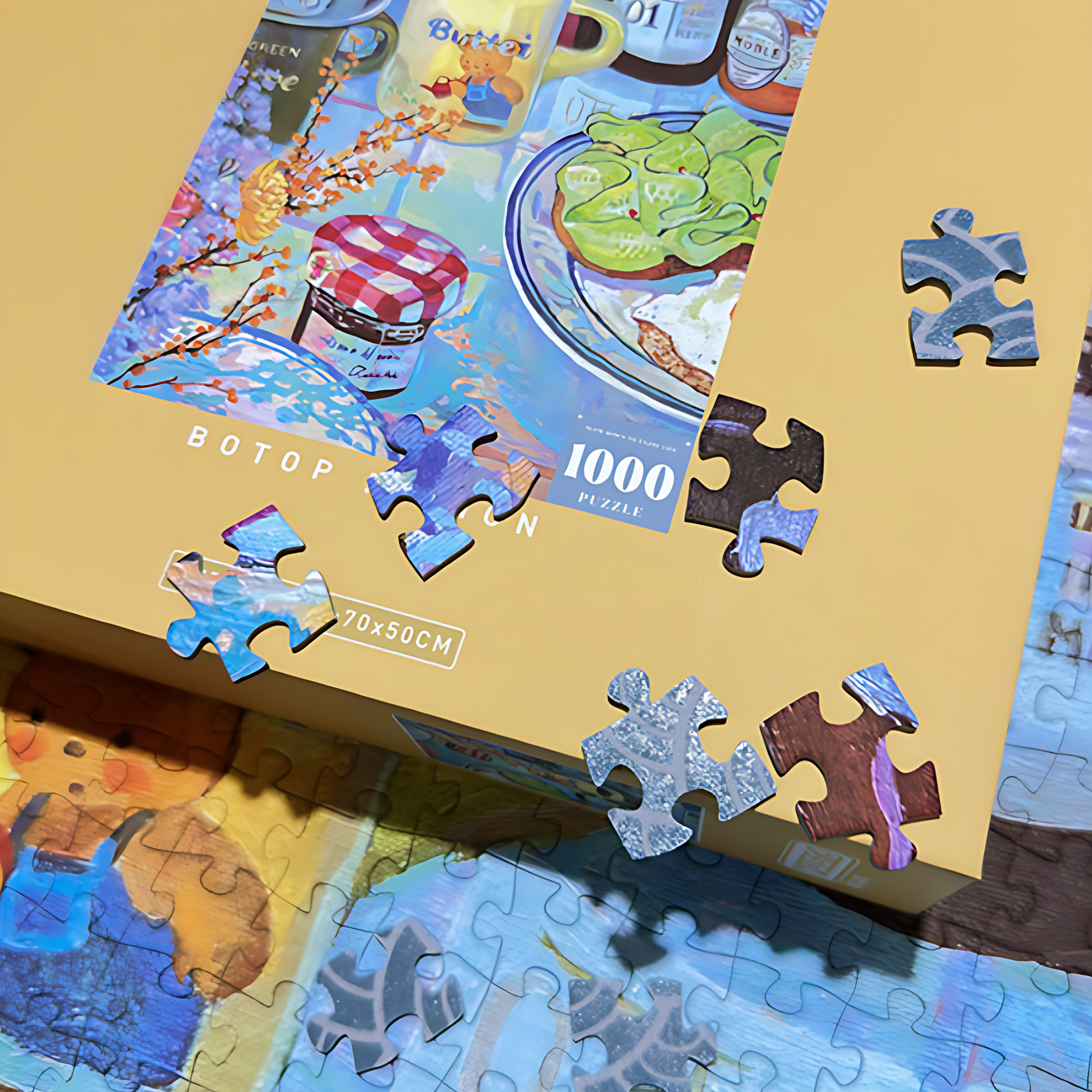 Breakfast | Botop Fusion | 1000 Piece Puzzle | Jigsaw Puzzle - Mystery Matrix