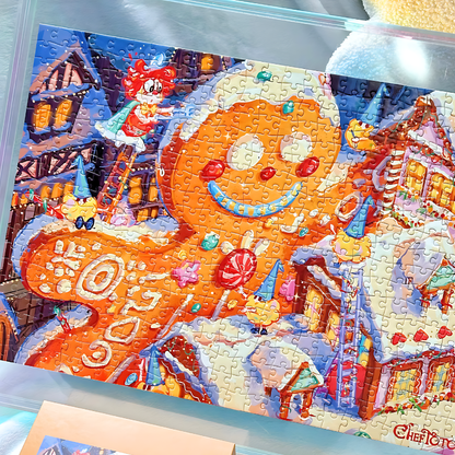 Building Sweetness | Dreamer Puzzle | 500 Piece Puzzle | Jigsaw Puzzle - Mystery Matrix
