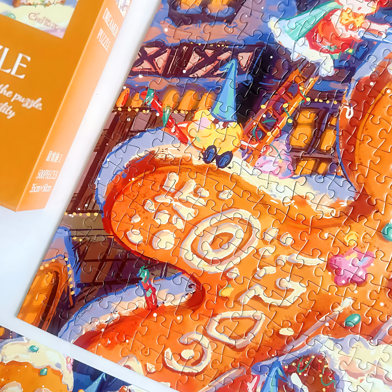Building Sweetness | Dreamer Puzzle | 500 Piece Puzzle | Jigsaw Puzzle - Mystery Matrix