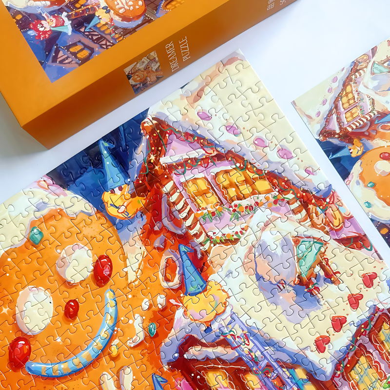 Building Sweetness | Dreamer Puzzle | 500 Piece Puzzle | Jigsaw Puzzle - Mystery Matrix