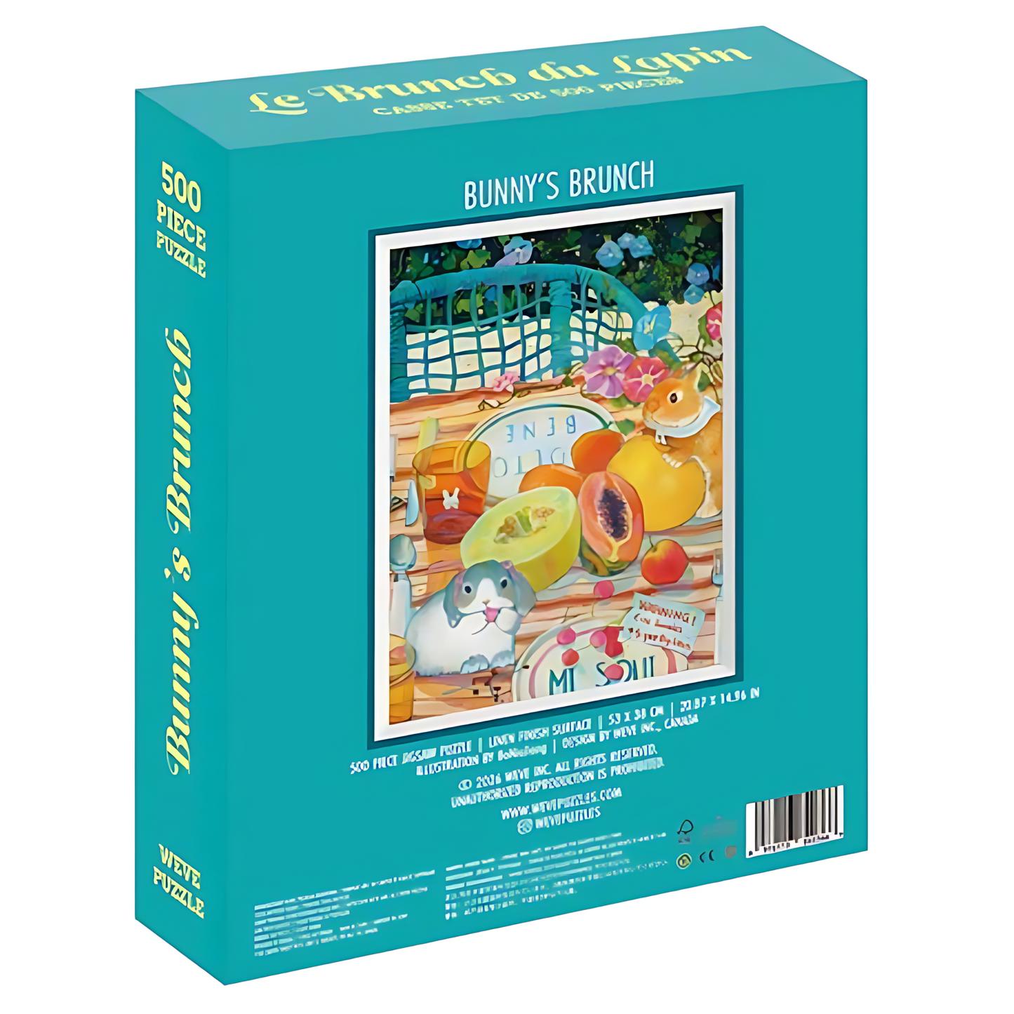 Bunny's Brunch | WEVE | 500 Piece Puzzle | Jigsaw Puzzle - Mystery Matrix