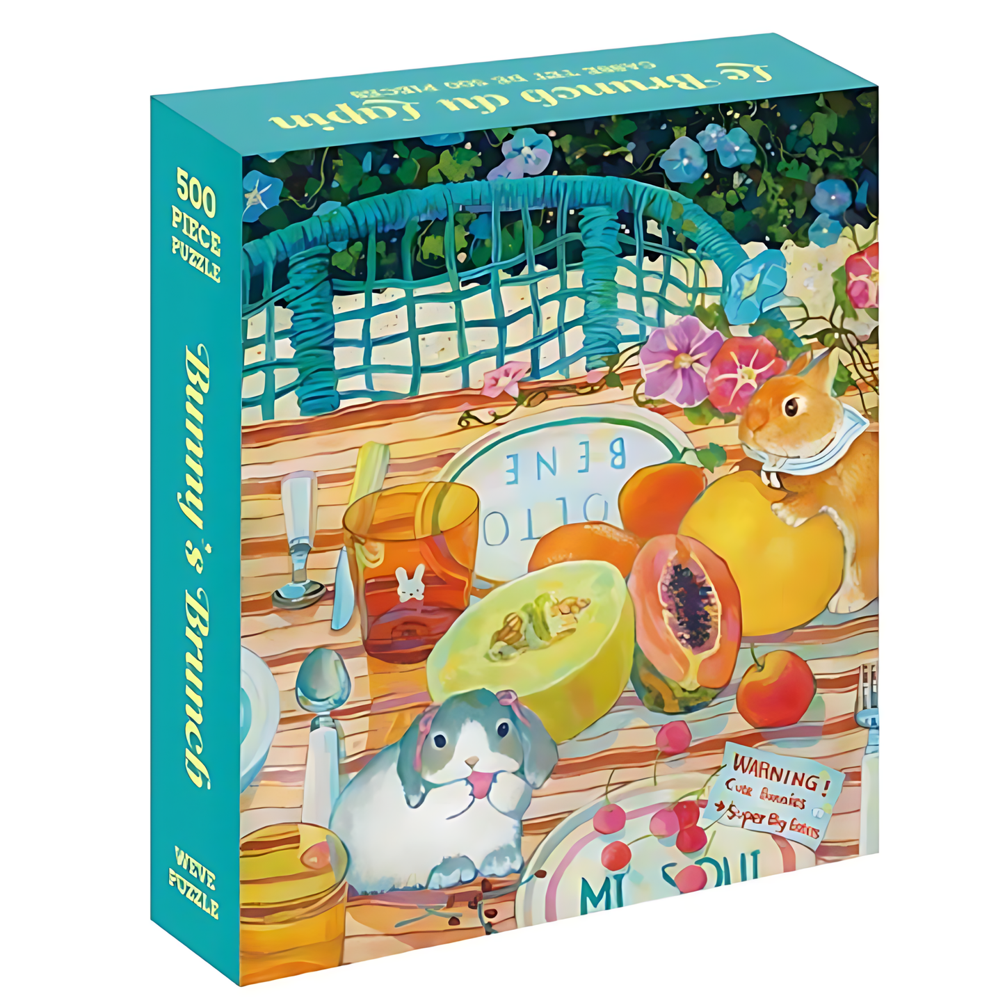 Bunny's Brunch | WEVE | 500 Piece Puzzle | Jigsaw Puzzle - Mystery Matrix